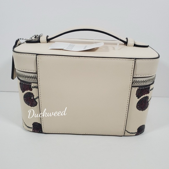 COACH Cosmetic & Make up Case w Cherry Print NWT - Picture 3 of 8